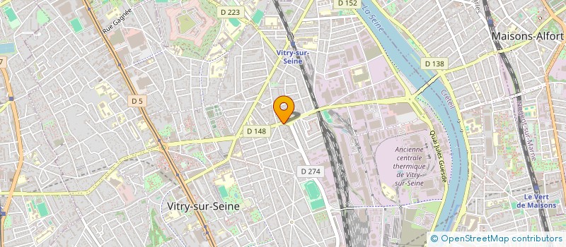 localisation de l'entreprise MADAME CRISTIANA FLORIANO à VITRY-SUR-SEINE