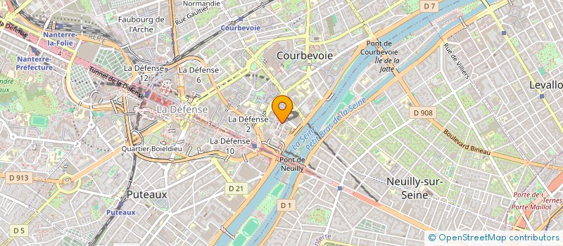 localisation de l'entreprise MADAME CRISTIANA MUNTEANU à COURBEVOIE
