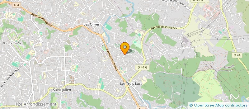 localisation de l'entreprise MADAME CRISTIANA SCOLARO  MARSEILLE