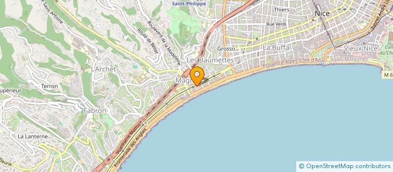 localisation de l'entreprise MADAME CRISTINA-ANCA MORAR à NICE