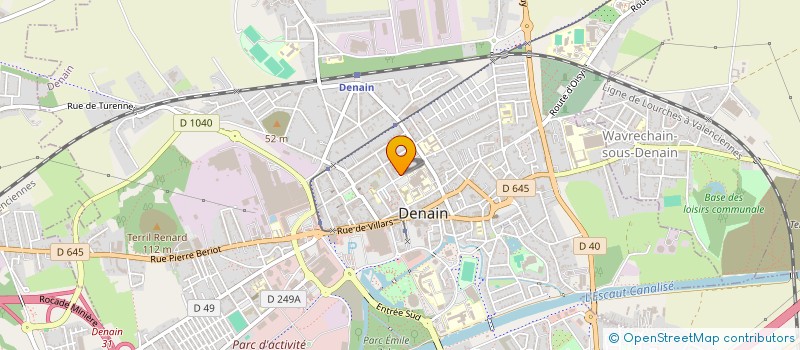 localisation de l'entreprise MADAME CRISTINA AVADANEI  DENAIN