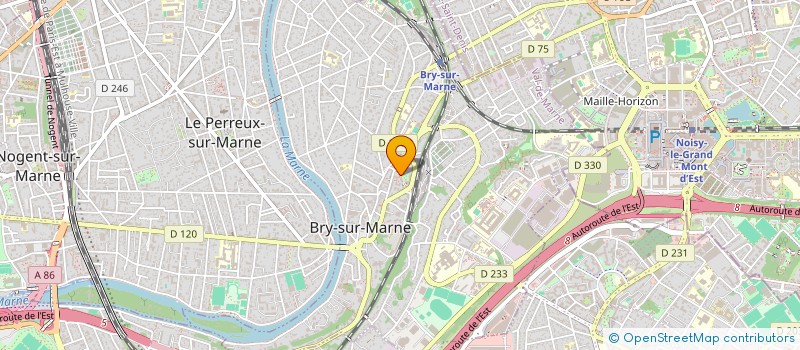 localisation de l'entreprise MADAME CRISTINA BARAJAS GALINDO  BRY-SUR-MARNE