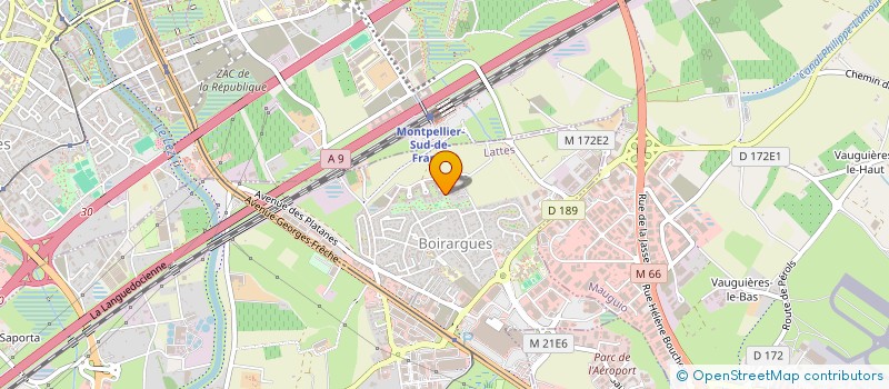 localisation de l'entreprise MADAME CRISTINA CARLETTI à LATTES