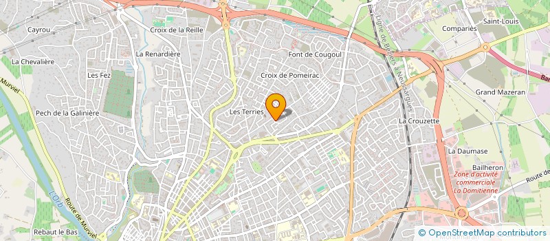 localisation de l'entreprise MADAME CRISTINA CIOBANU à BEZIERS