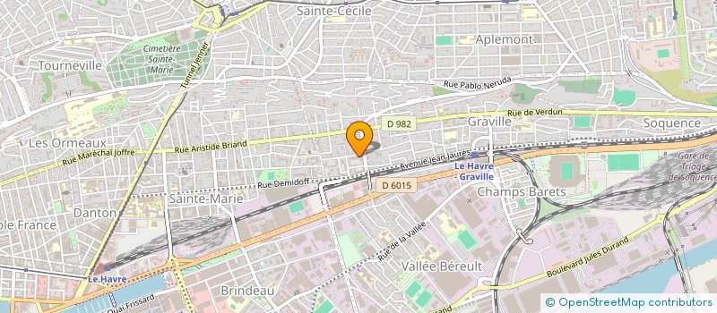 localisation de l'entreprise MADAME CRISTINA CIOBANU à LE HAVRE