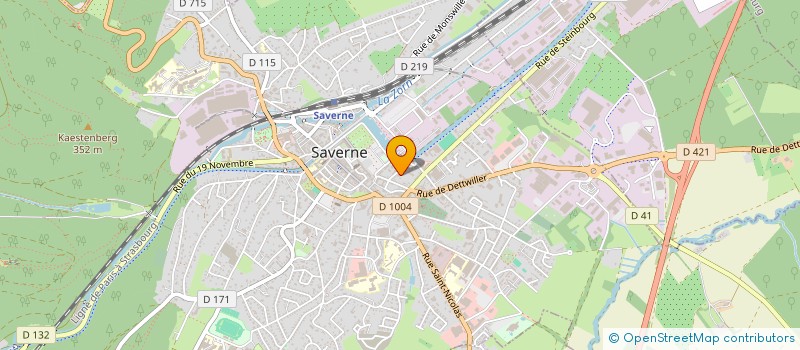 localisation de l'entreprise MADAME CRISTINA COJOCARU à SAVERNE