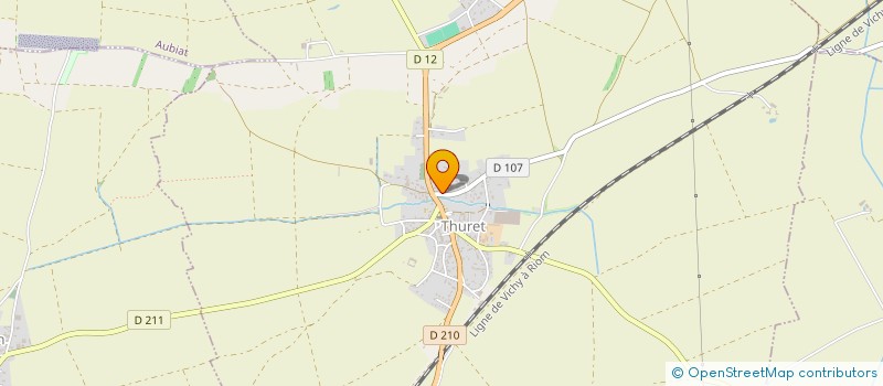 localisation de l'entreprise MADAME CRISTINA DE AZEVEDO  THURET