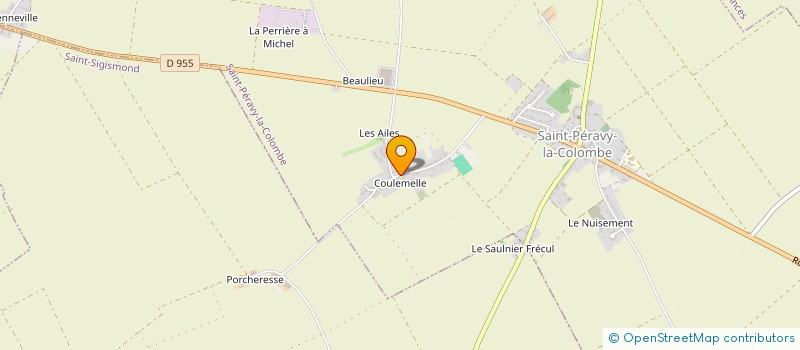 localisation de l'entreprise MADAME CRISTINA DE CARVALHO à SAINT-PERAVY-LA-COLOMBE