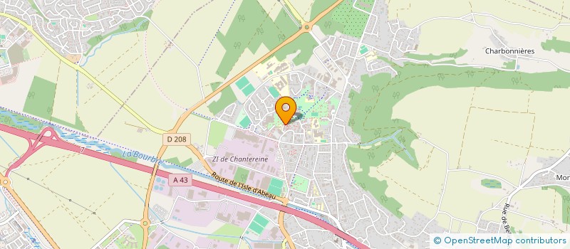 localisation de l'entreprise MADAME CRISTINA DIAKENGA à BOURGOIN-JALLIEU