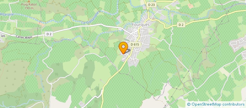 localisation de l'entreprise MADAME CRISTINA DIAZ FIGUERAS  SAINT-GENIS-DES-FONTAINES