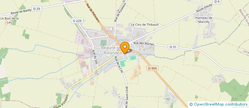 localisation de l'entreprise MADAME CRISTINA DINESCU à BEAUNE-LA-ROLANDE