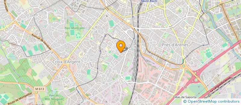localisation de l'entreprise MADAME CRISTINA FERNANDEZ à MONTPELLIER
