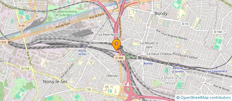 localisation de l'entreprise MADAME CRISTINA FLOREA à NOISY-LE-SEC
