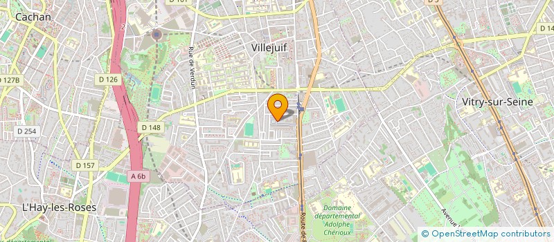 localisation de l'entreprise MADAME CRISTINA GANUSCIAC à VILLEJUIF