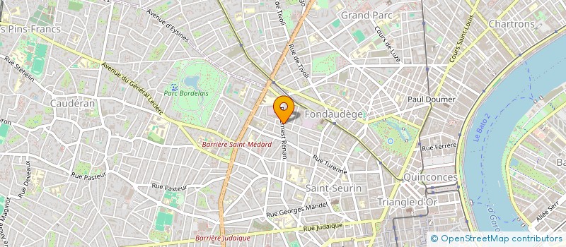 localisation de l'entreprise MADAME CRISTINA GARCIA RODRIGUEZ  BORDEAUX