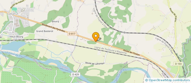 localisation de l'entreprise MADAME CRISTINA GITA  HABAS