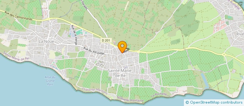 localisation de l'entreprise MADAME CRISTINA GOMES DE OLIVEIRA  SAINTE-MARIE-DE-RE