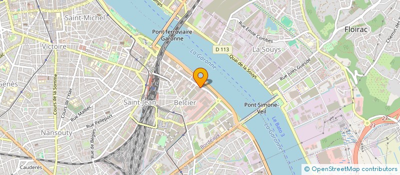 localisation de l'entreprise MADAME CRISTINA GUTIERREZ AGUILERA  BORDEAUX