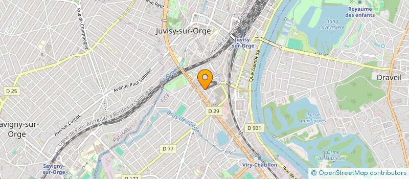 localisation de l'entreprise MADAME CRISTINA JUMBEI à VIRY-CHATILLON
