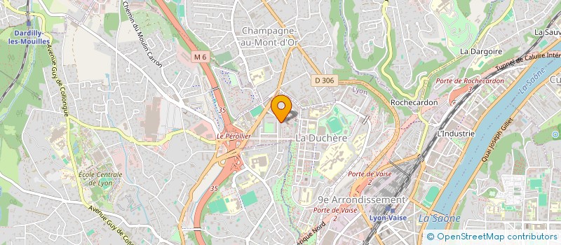 localisation de l'entreprise MADAME CRISTINA LAGNEAU  LYON