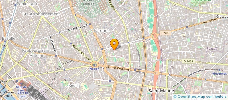 localisation de l'entreprise MADAME CRISTINA LAURA BIANCHI  PARIS