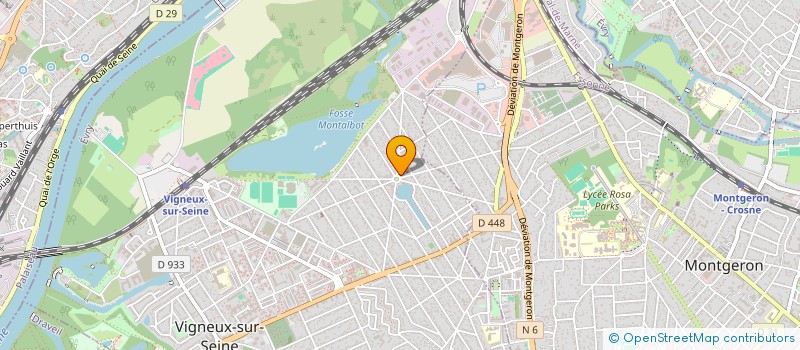 localisation de l'entreprise MADAME CRISTINA LAVRIC à VIGNEUX-SUR-SEINE