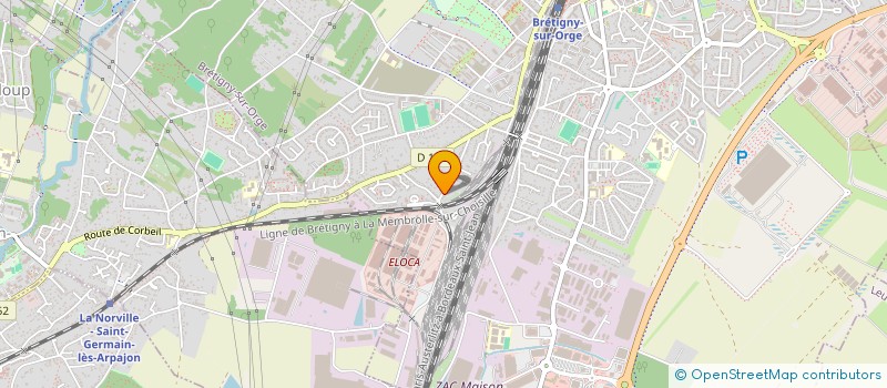 localisation de l'entreprise MADAME CRISTINA MALACILI à BRETIGNY-SUR-ORGE