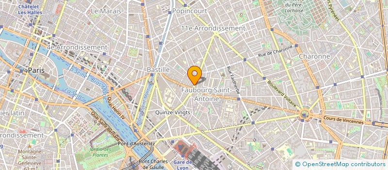 localisation de l'entreprise MADAME CRISTINA MARQUEZ SANCHEZ  PARIS