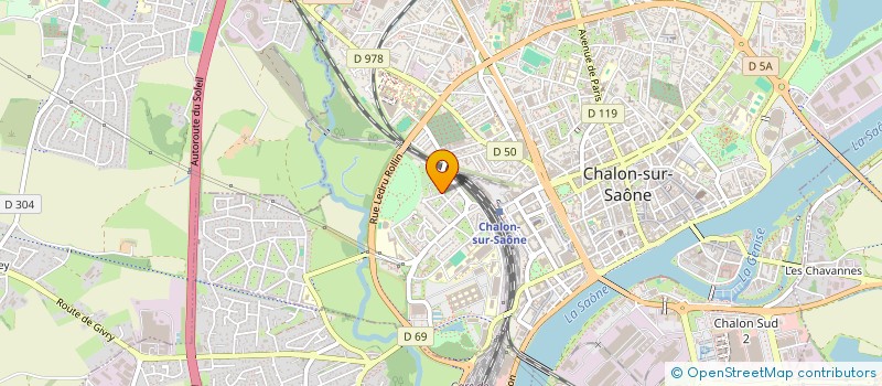 localisation de l'entreprise MADAME CRISTINA MAZZETTO  CHALON-SUR-SAONE