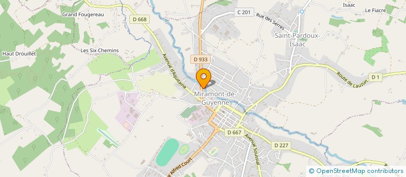 localisation de l'entreprise MADAME CRISTINA MIHALCA à MIRAMONT-DE-GUYENNE