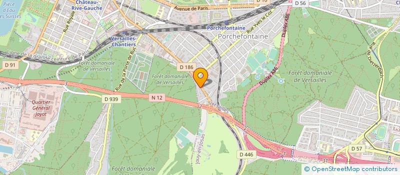 localisation de l'entreprise MADAME CRISTINA MILOS à VERSAILLES
