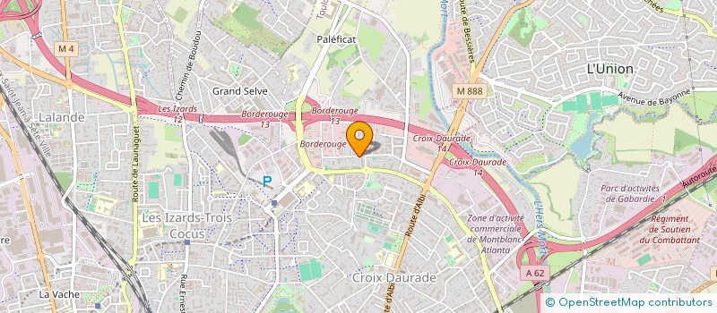 localisation de l'entreprise MADAME CRISTINA MONTEIRO RIBEIRO DA COSTA à TOULOUSE