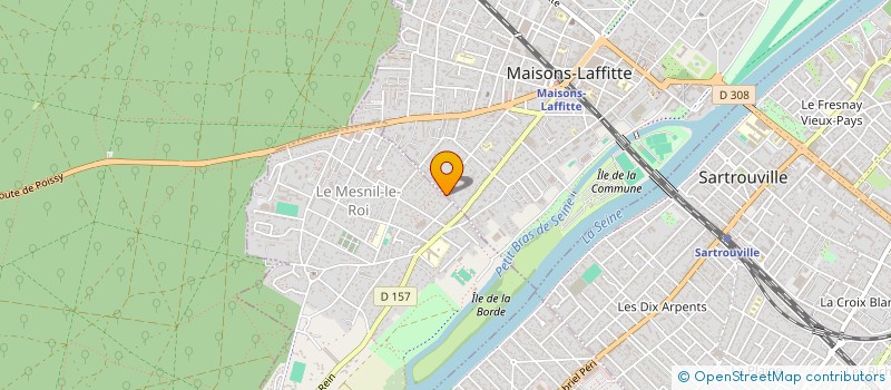 localisation de l'entreprise MADAME CRISTINA MORALES ERAZO à MAISONS-LAFFITTE