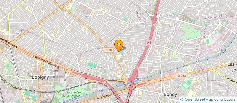 localisation de l'entreprise MADAME CRISTINA MUNTEANU  BOBIGNY