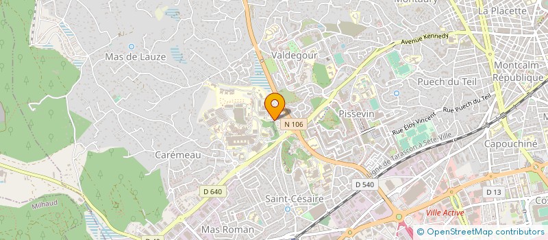 localisation de l'entreprise MADAME CRISTINA ONOFREI à NIMES