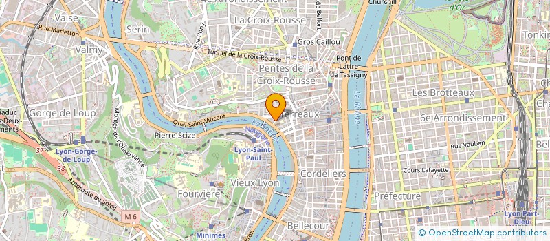 localisation de l'entreprise MADAME CRISTINA OPREA à LYON