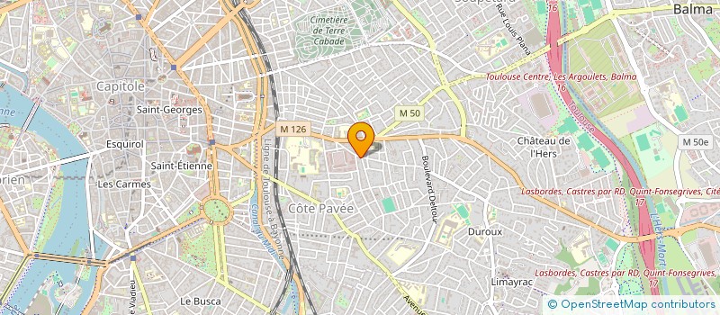 localisation de l'entreprise MADAME CRISTINA PAIS à TOULOUSE