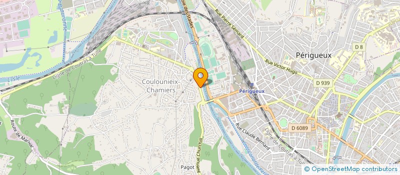 localisation de l'entreprise MADAME CRISTINA PAULO DE LOUREIRO à COULOUNIEIX-CHAMIERS