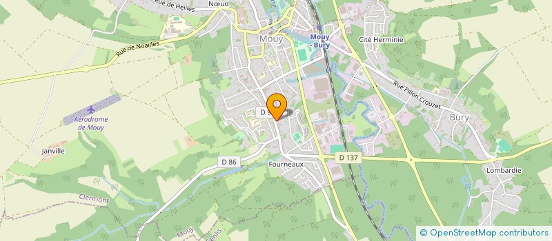 localisation de l'entreprise MADAME CRISTINA PEREIRA  MOUY