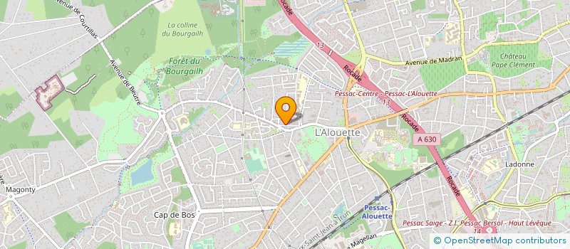localisation de l'entreprise MADAME CRISTINA PEREIRA SANTOS à PESSAC