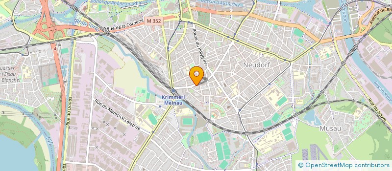 localisation de l'entreprise MADAME CRISTINA POENARU à STRASBOURG