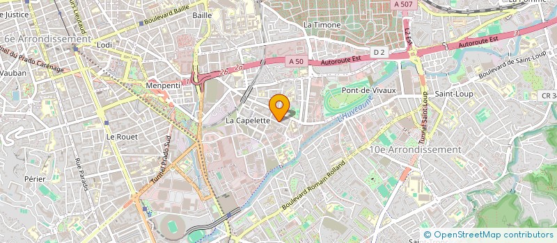 localisation de l'entreprise MADAME CRISTINA PRIORINI à MARSEILLE