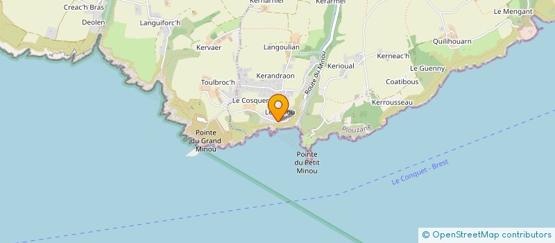 localisation de l'entreprise MADAME CRISTINA PULESE  PLOUZANE