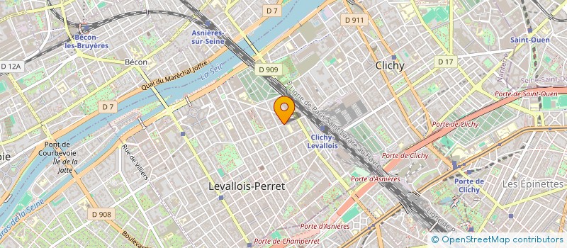 localisation de l'entreprise MADAME CRISTINA RAMOS MONTANO à LEVALLOIS-PERRET