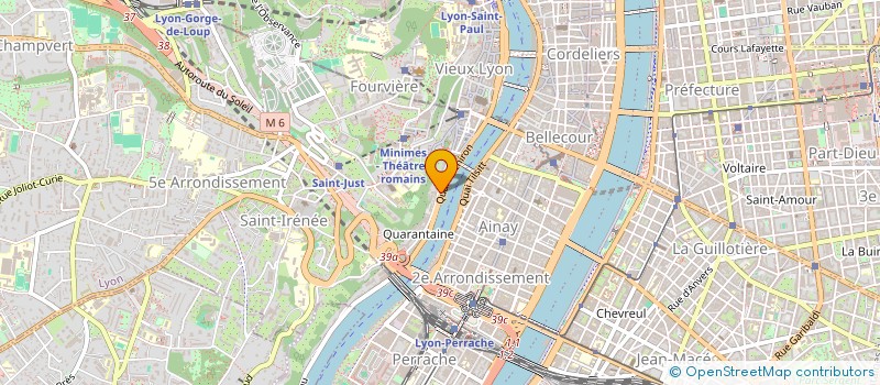 localisation de l'entreprise MADAME CRISTINA RIVERA  LYON