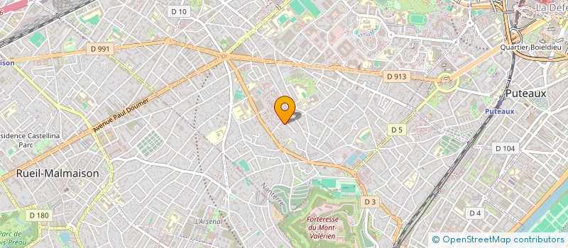 localisation de l'entreprise MADAME CRISTINA SAVIN  NANTERRE