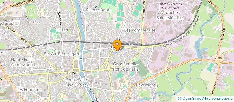 localisation de l'entreprise MADAME CRISTINA SIMINA à LAVAL