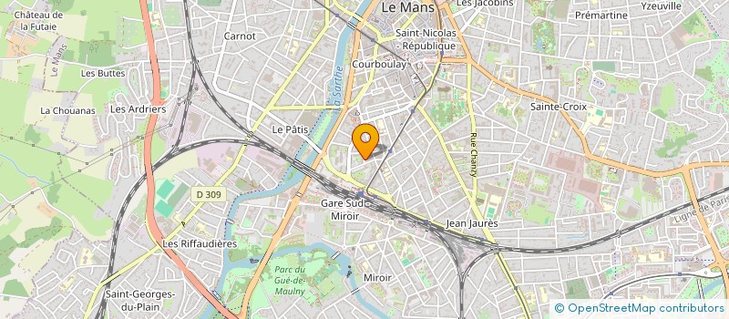 localisation de l'entreprise MADAME CRISTINA SIMOES  LE MANS