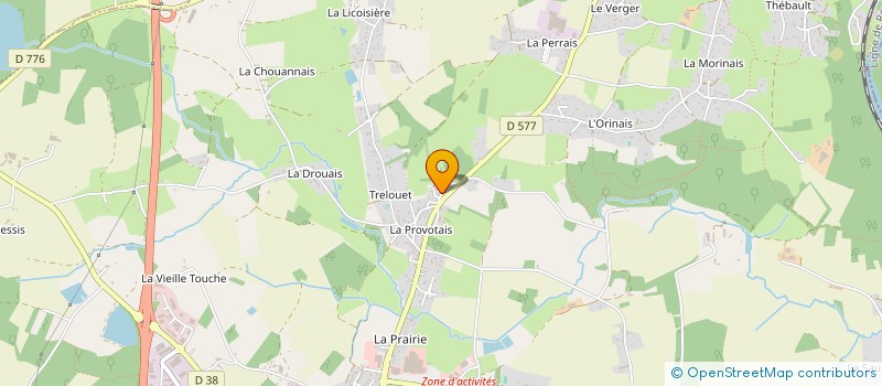 localisation de l'entreprise MADAME CRISTINA SIX  GUICHEN