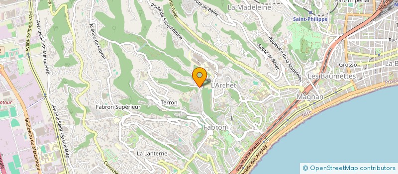 localisation de l'entreprise MADAME CRISTINA SPORTIELLO à NICE